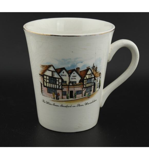 Enoch Wedgwood England Golden Ware Cup - Picture 1 of 3